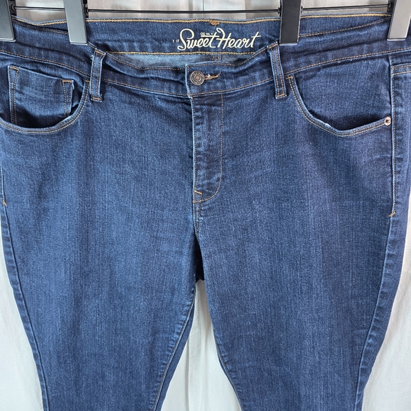Old Navy womens sweetheart skinny jeans size 16 regular - Picture 1 of 13